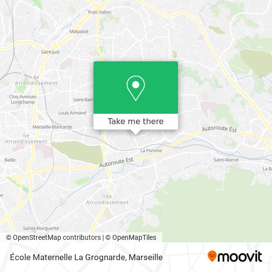 École Maternelle La Grognarde map