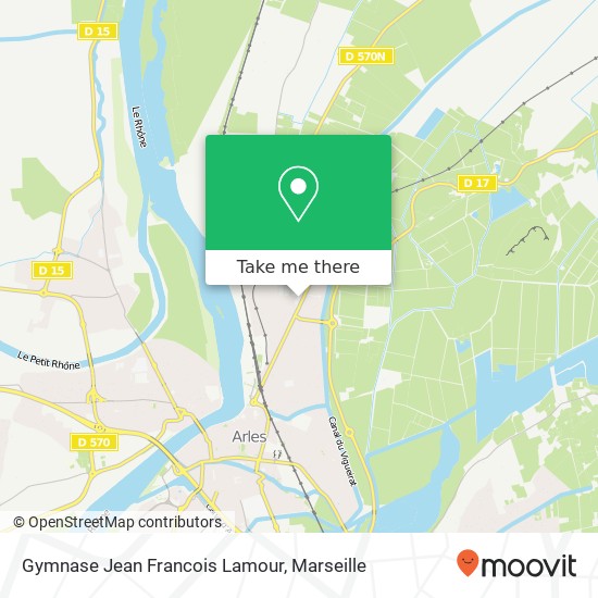 Gymnase Jean Francois Lamour map