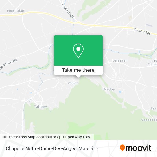 Chapelle Notre-Dame-Des-Anges map