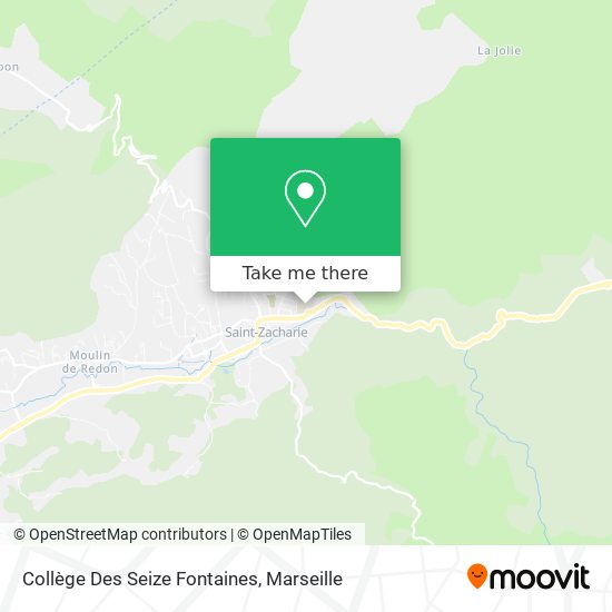 Collège Des Seize Fontaines map