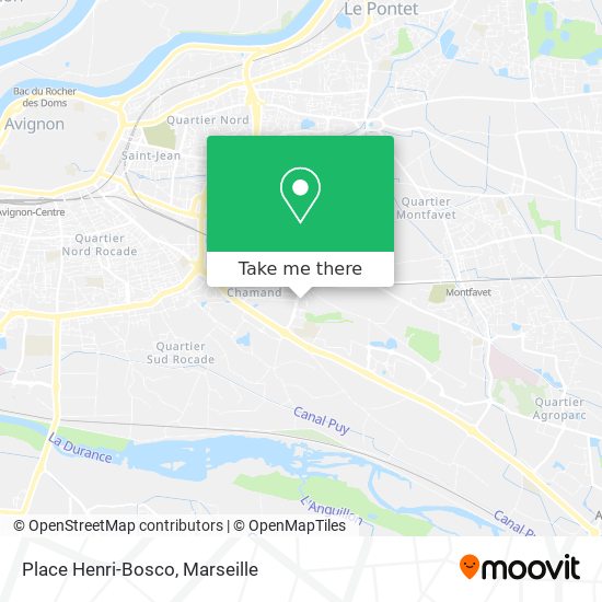 Place Henri-Bosco map