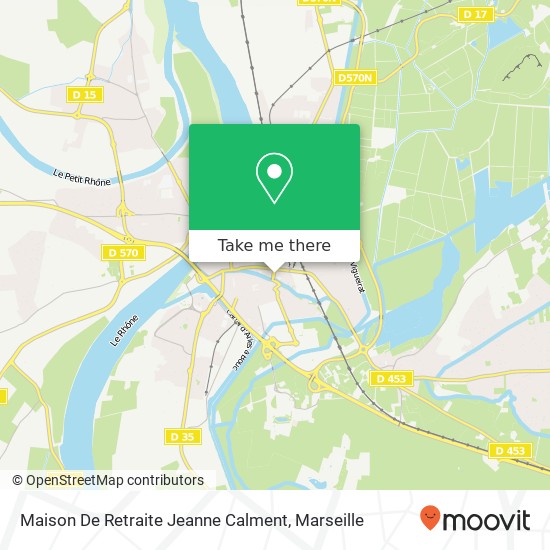 Mapa Maison De Retraite Jeanne Calment