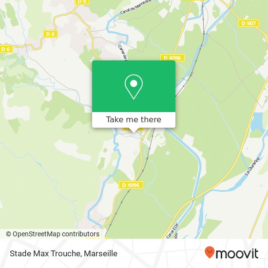 Mapa Stade Max Trouche