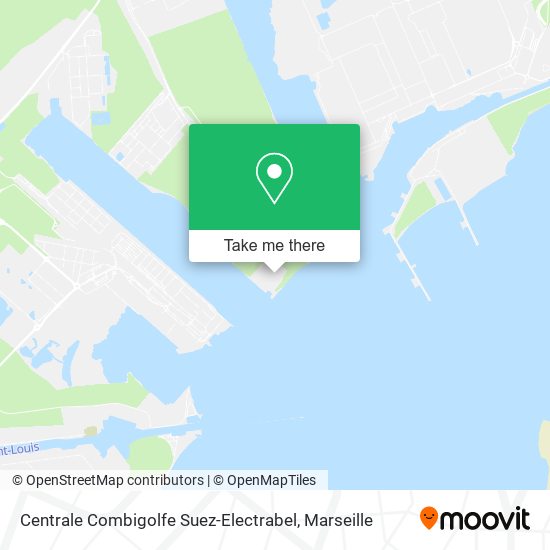 Centrale Combigolfe Suez-Electrabel map