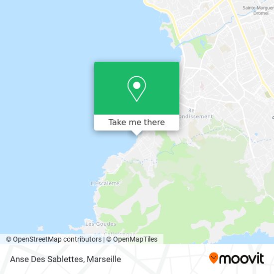 Anse Des Sablettes map