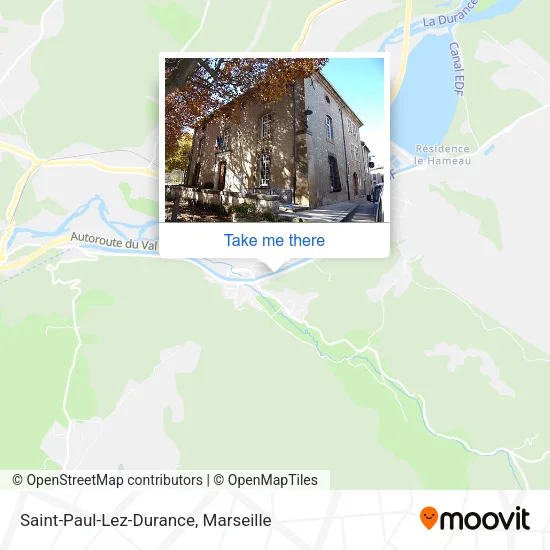 Saint-Paul-Lez-Durance map