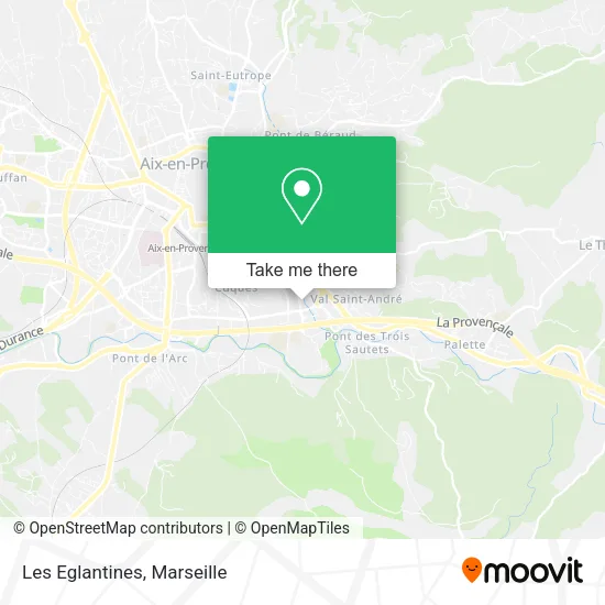 Les Eglantines map