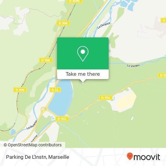 Mapa Parking De L'Instn