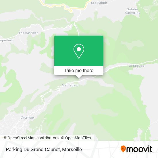 Parking Du Grand Caunet map