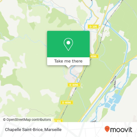 Mapa Chapelle Saint-Brice