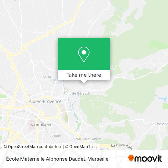École Maternelle Alphonse Daudet map