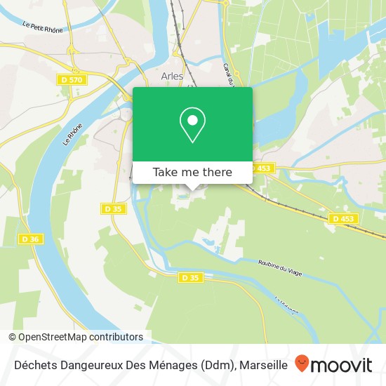 Déchets Dangeureux Des Ménages (Ddm) map