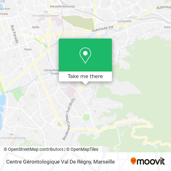 Centre Gérontologique Val De Régny map