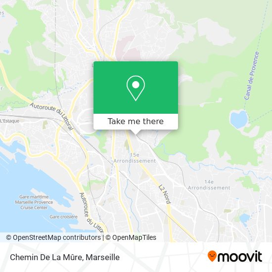 Chemin De La Mûre map