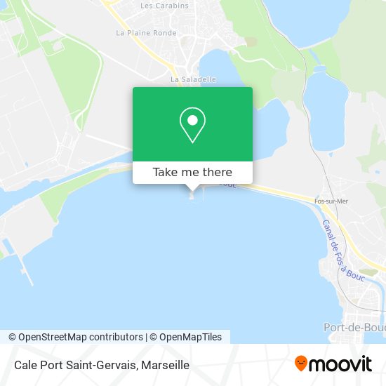 How To Get To Cale Port Saint Gervais In Fos Sur Mer By Bus Or Light Rail