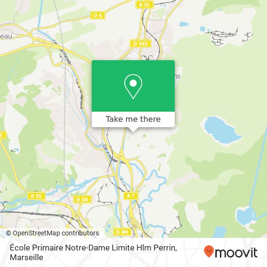 École Primaire Notre-Dame Limite Hlm Perrin map