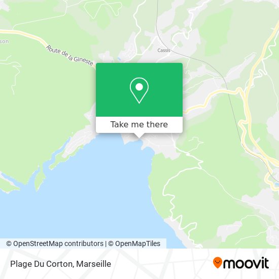Plage Du Corton map