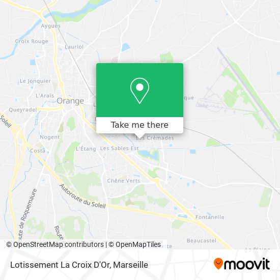 Lotissement La Croix D'Or map