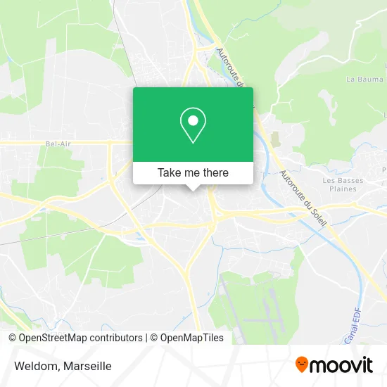 Weldom map