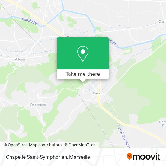 Chapelle Saint-Symphorien map