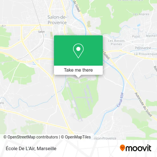 École De L'Air map