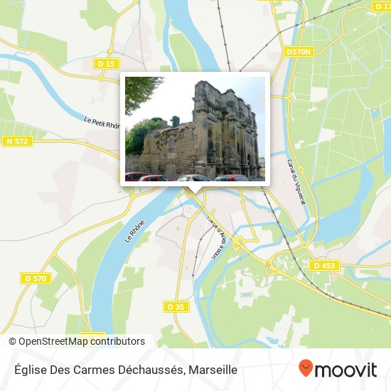 Église Des Carmes Déchaussés map