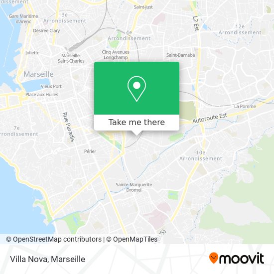 Mapa Villa Nova