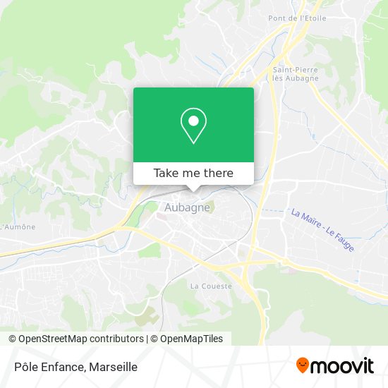 Pôle Enfance map