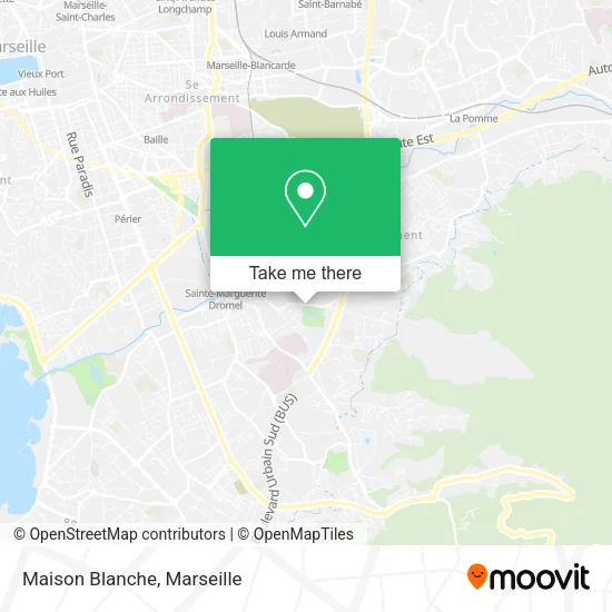 Maison Blanche map