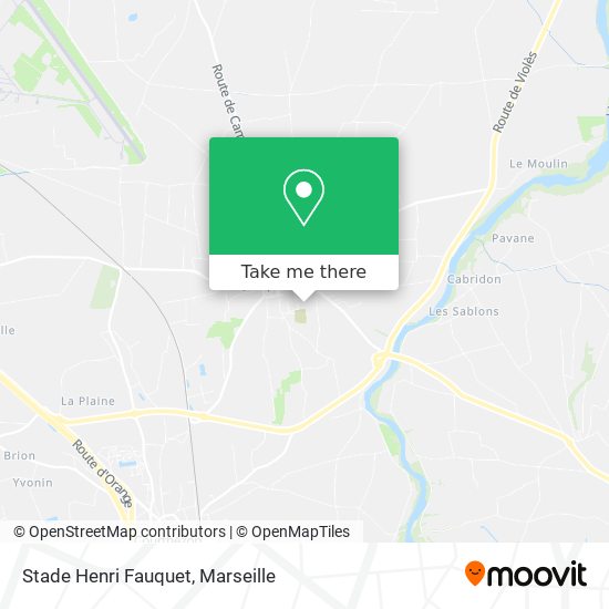 Stade Henri Fauquet map