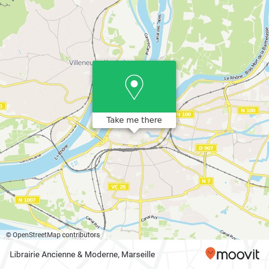 Librairie Ancienne & Moderne map