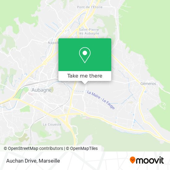 Auchan Drive map