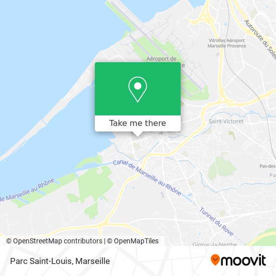 Parc Saint-Louis map