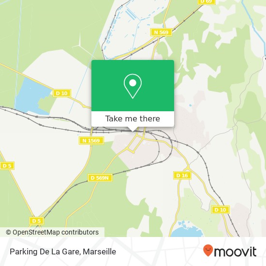 Parking De La Gare map