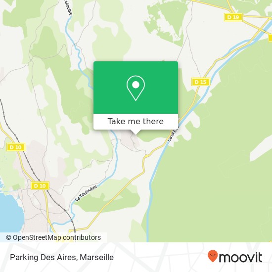 Parking Des Aires map