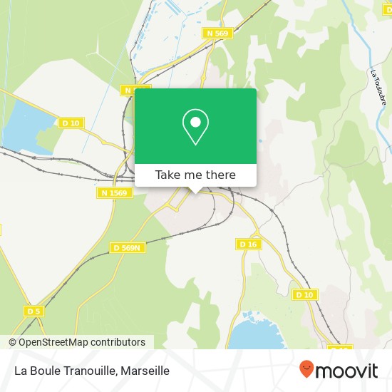 La Boule Tranouille map