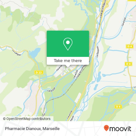 Pharmacie Dianoux map