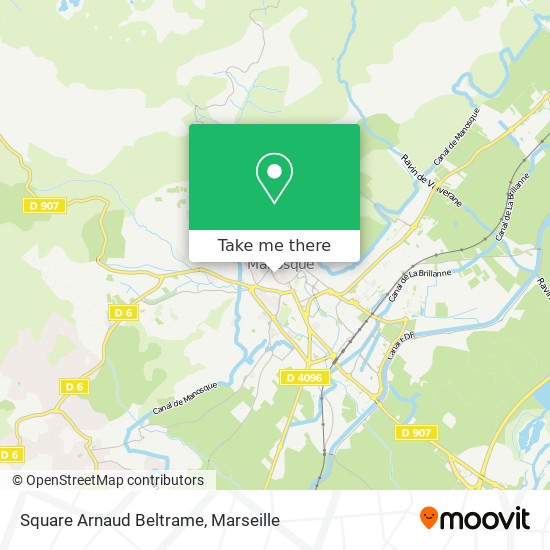 Square Arnaud Beltrame map