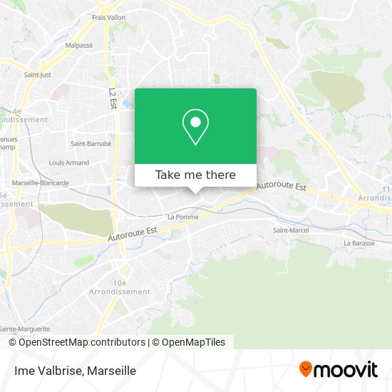 Ime Valbrise map