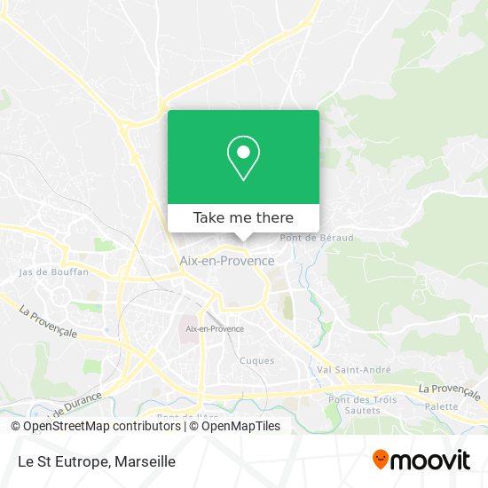 Le St Eutrope map