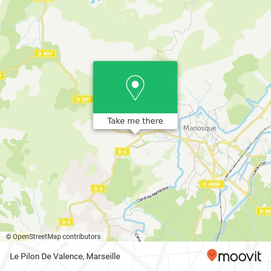 Le Pilon De Valence map