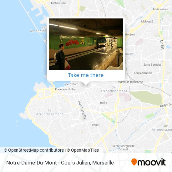 Notre-Dame-Du-Mont - Cours Julien map