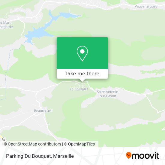 Parking Du Bouquet map