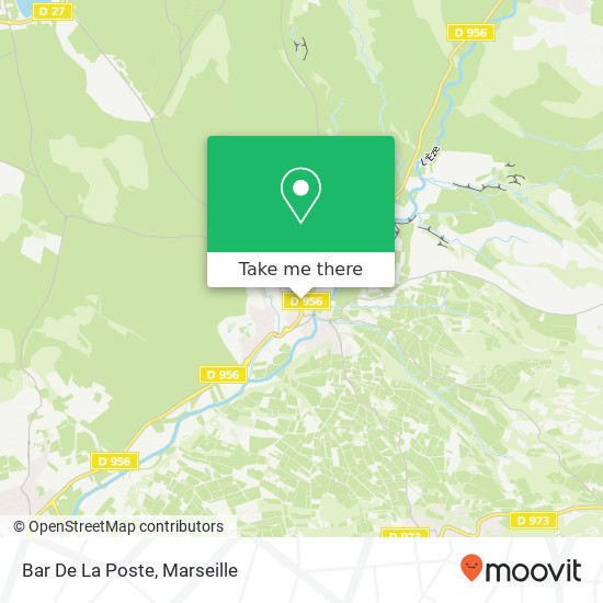 Mapa Bar De La Poste