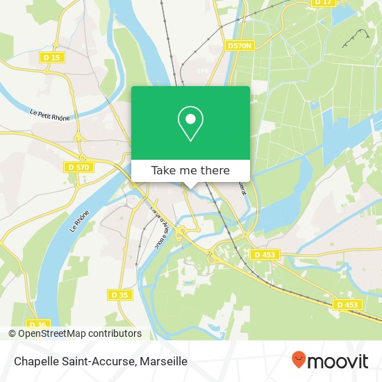 Chapelle Saint-Accurse map