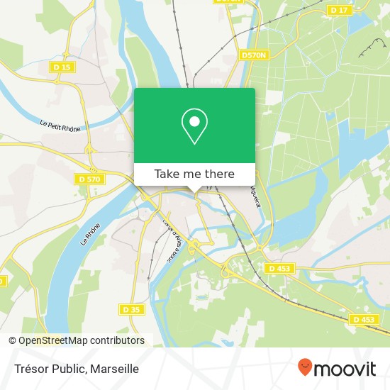 Trésor Public map