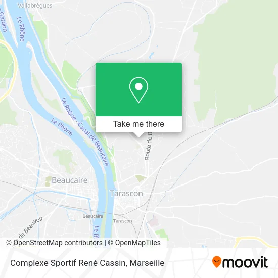 Complexe Sportif René Cassin map