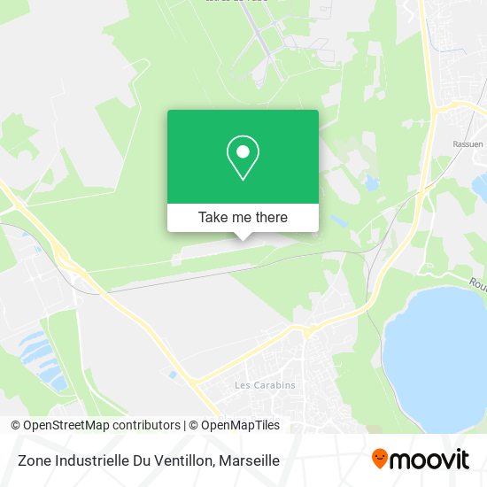 Zone Industrielle Du Ventillon map