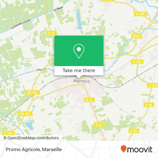 Promo Agricole map