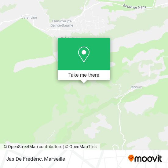 Jas De Frédéric map